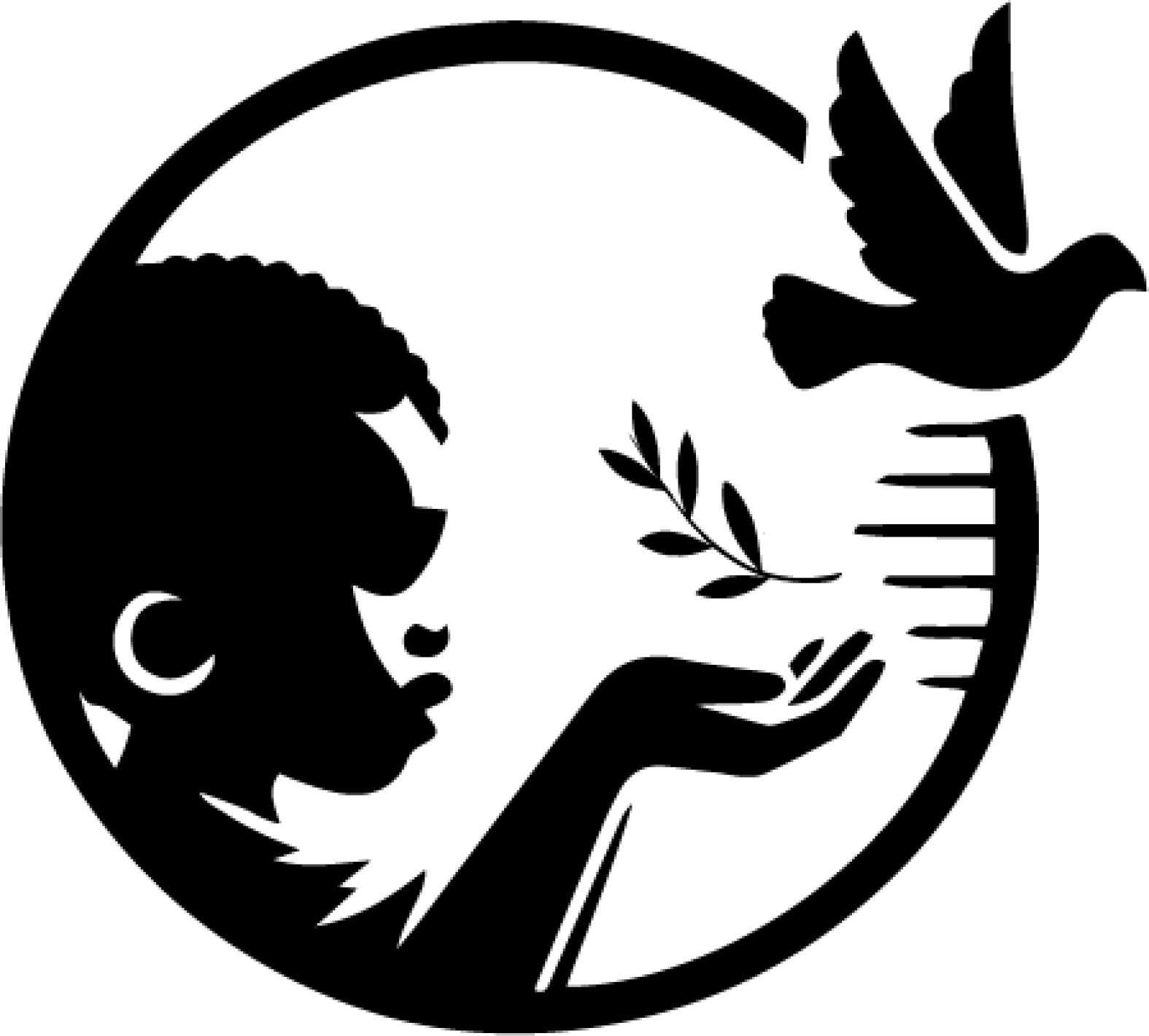 Logo for Never Again International - Canada, a non-profit organization helping children in war zones